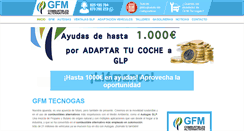 Desktop Screenshot of gfmtecnogas.com